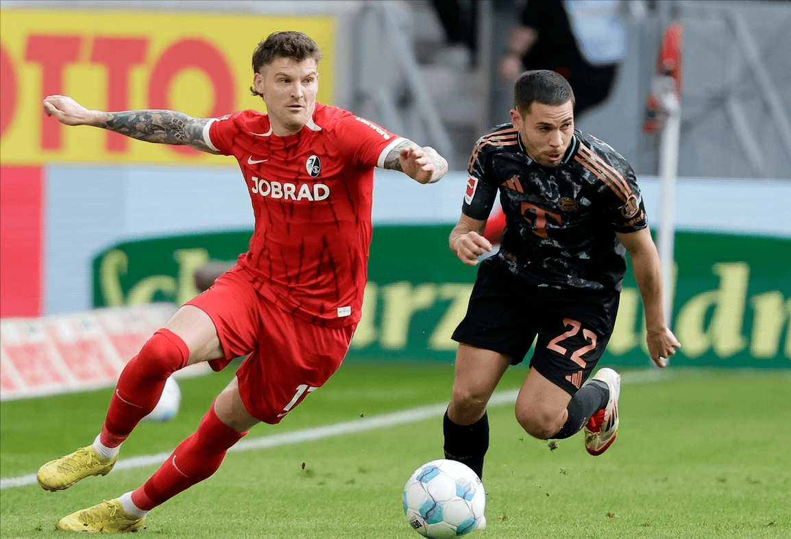 包含弗赖堡队获得胜利，掀起比赛热潮的词条