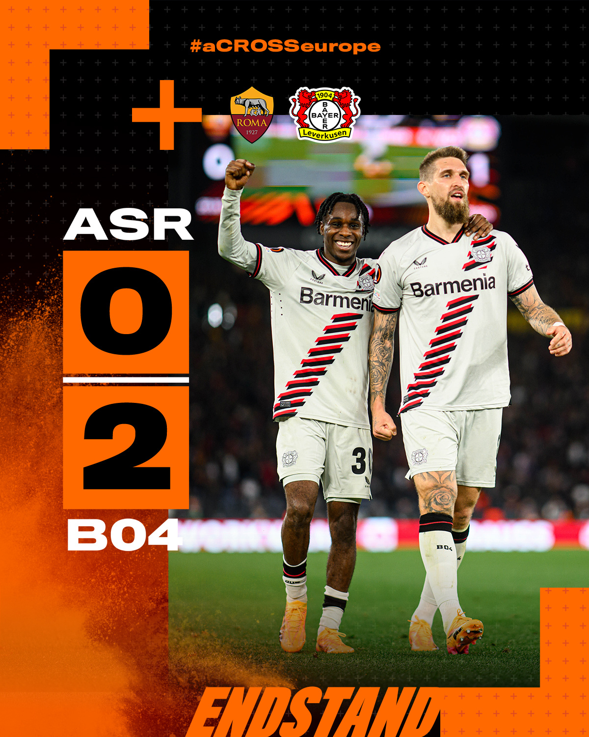 关于勒沃库森逆转意大利，萨内一己之力扛起全队的信息