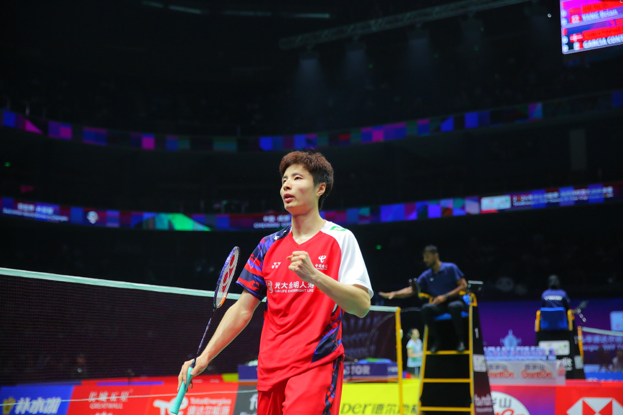 中国羽毛球队险胜印度羽毛球队，辛杜高光表现的简单介绍